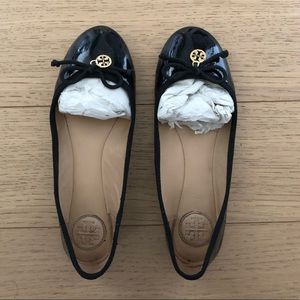 TORY BURCH Patent Leather Chelsea Ballet Flats